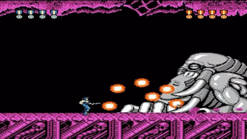 超级魂斗罗，双倍火力，自由切换，打BOSS只用两秒