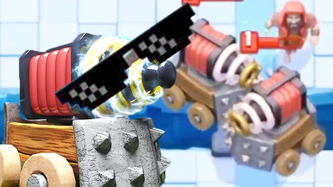 看我双电磁炮镇守谁敢过桥！《皇室战争》趣味精彩集锦