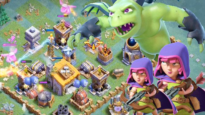 冲杯上分4500不成问题！《部落冲突》6本大师基地强阵推荐