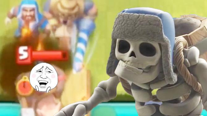 我看你们不是在玩游戏是在演戏！《皇室战争》精彩搞笑集锦