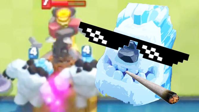 戈仑冰人只想告诉你意外不意外！《皇室战争》精彩趣味集锦