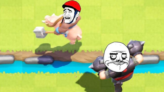 超级骑士你跳得远又能如何！《皇室战争》精彩趣味集锦