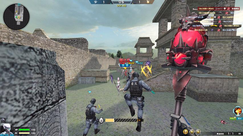 cf特战英雄 刀战暴走夺旗三局之内未分胜负 侠客解说339期