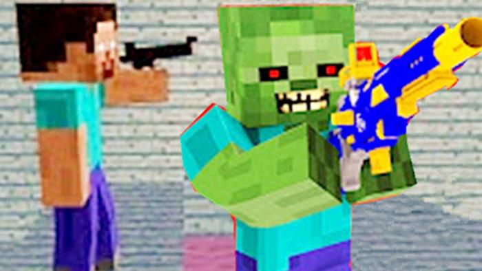 大海解说 我的世界Minecraft 枪战生存十连杀团灭