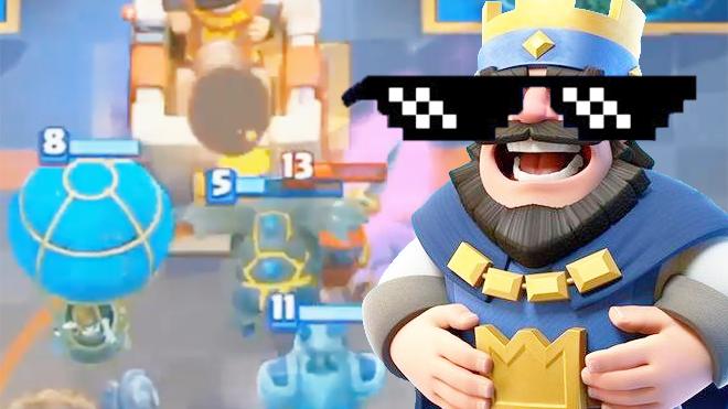 飓风有危险使用需谨慎！《皇室战争》精彩搞笑时刻