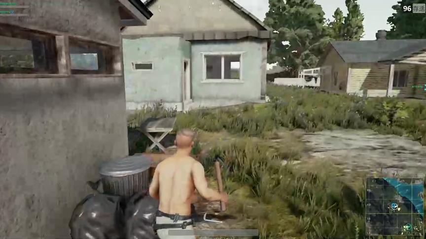 绝地求生 当你遇到挂机队友会用平底锅敲他脑袋嘛