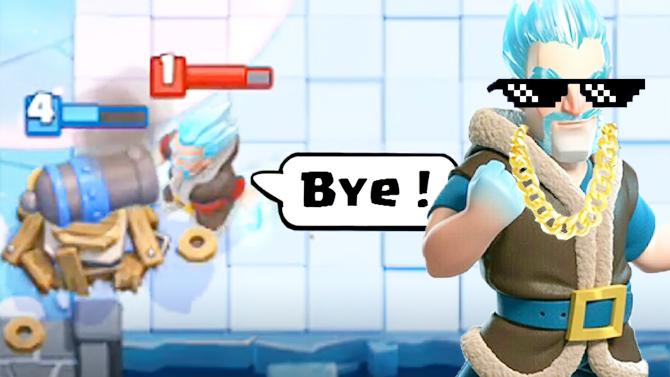 寒冰法师表示我只是一个演员！《皇室战争》搞笑趣味集锦