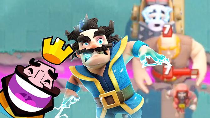 镜像克隆攻城槌推塔就是这么速度！《皇室战争》趣味集锦