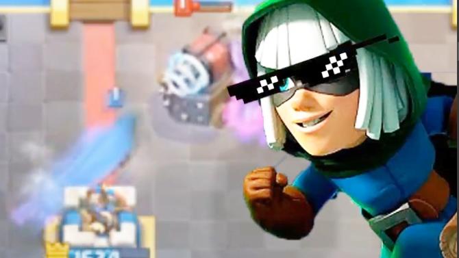 哥有幻影突袭你电磁炮能能奈我何？《皇室战争》搞笑失误集锦