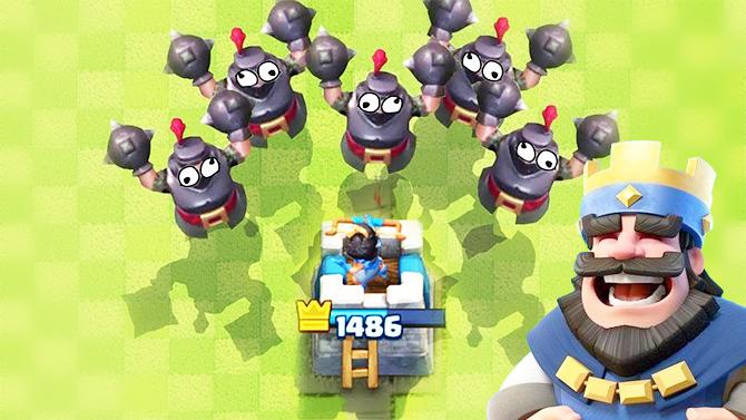 超级骑士表示野猪跑太快不想追了！《皇室战争》趣味蒙太奇