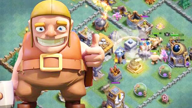 《部落冲突》6本建筑大师基地最新强阵设计，完美的冲杯护本阵型