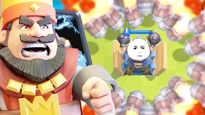 隐身闪电塔你也扔火球去打？《皇室战争》精彩搞笑集锦