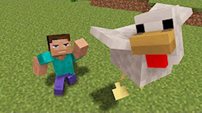 大海解说 我的世界Minecraft 海盗船长战飞天炸弹母鸡