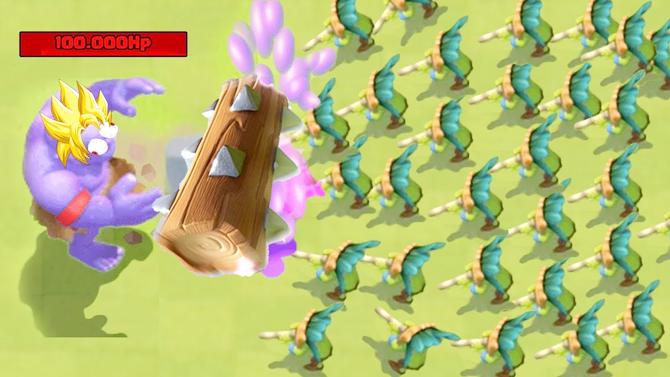 你抽到的应该是一个假滚木！《皇室战争》精彩搞笑时刻