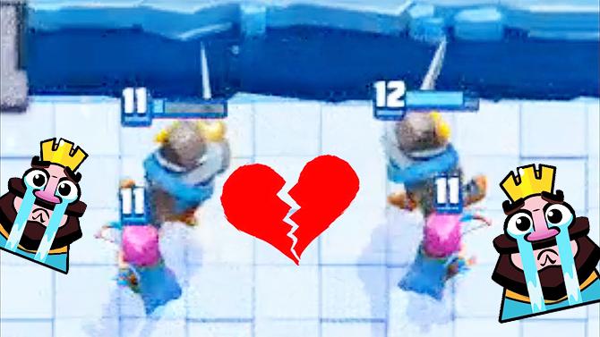 你们的走位路线是在秀恩爱吗？《皇室战争》趣味蒙太奇