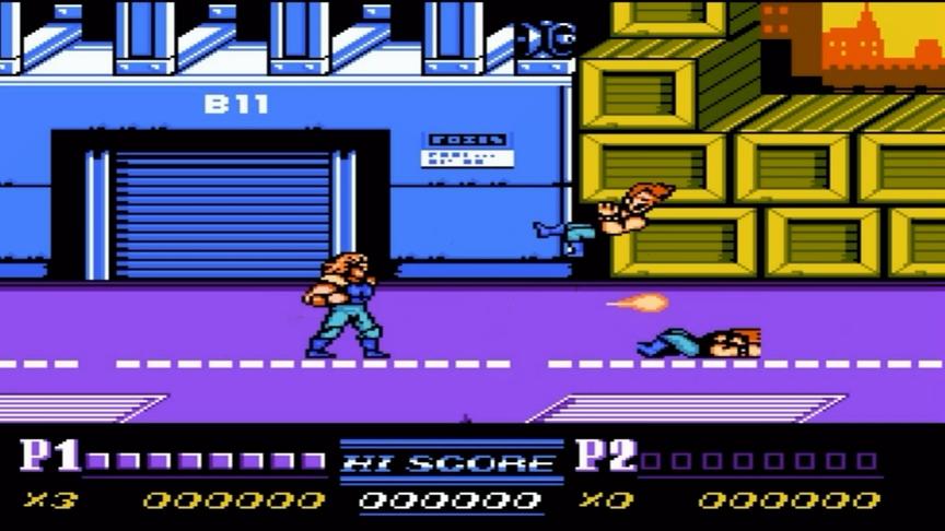 这个双截龙告诉我们，作为最终BOSS，必须会用飞行道具