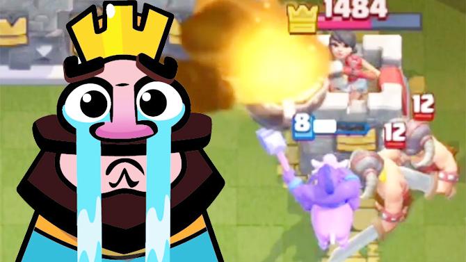 手上的大火箭还真是多呀！《皇室战争》精彩趣味集锦