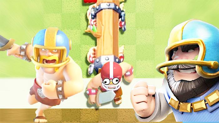 攻城槌表示让我顶你到终点去吧！《皇室战争》精彩搞笑集锦