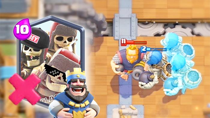 让我们一起推开这个讨厌的大胖子！《皇室战争》趣味集锦