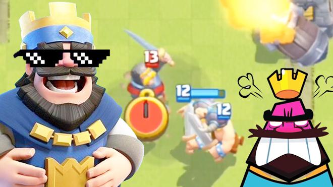 老铁配合能不能默契一点？《皇室战争》搞笑时刻集锦