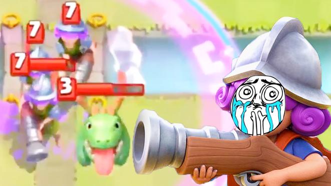 不要小瞧我们火精灵的实力！《皇室战争》趣味集锦