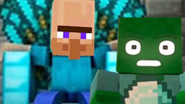 大海解说 创造我的世界Minecraft 史蒂夫钻石矿工