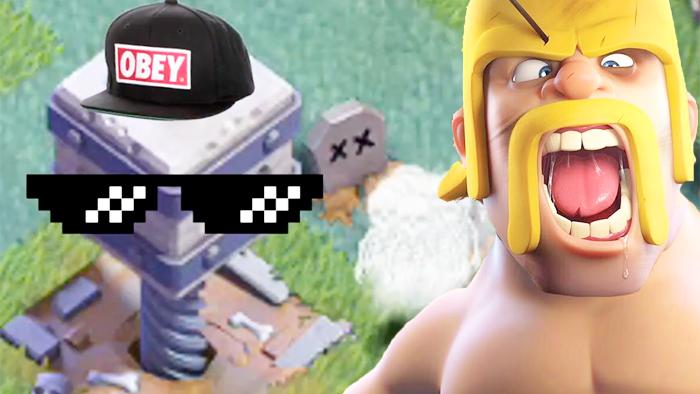 前面有陷阱兄弟们赶紧跑！《部落冲突》精彩搞笑集锦