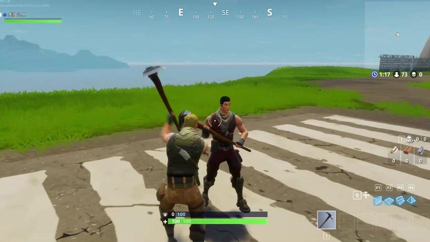 堡垒之夜：铲子面对铲子到底谁会赢了