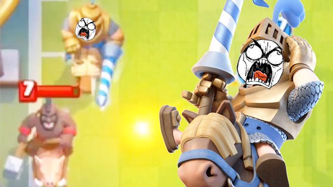 快拦住这个骑猪的家伙！《皇室战争》达阵模式精彩搞笑集锦