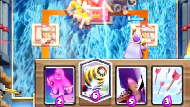 天使战争机器强势加入会怎样？《皇室战争》趣味恶搞版试玩演示