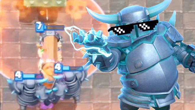 你是不是太瞧不起这两个皮卡超人了？《皇室战争》趣味失误集锦