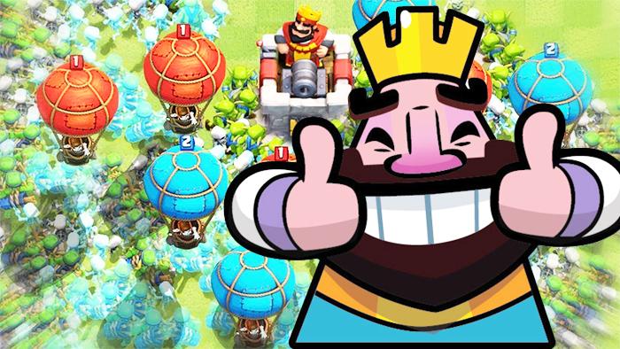 镜像克隆气球兵就是这么的带感！《皇室战争》趣味集锦汇总