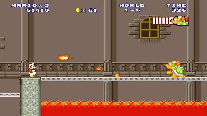 《永远的马里奥：魔法大陆》，马里奥和库巴要用火球对决了