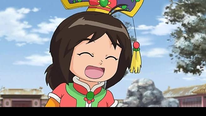 《甜心格格》丝丝得到神秘遥控器,可以穿越到任何地方