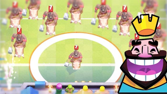 野猪小伙伴们赶紧来集合冲锋了！《皇室战争》精彩趣味集锦