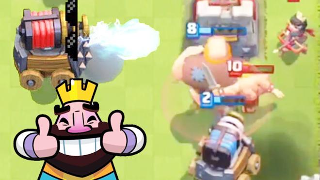 我的电磁炮你又成了全场的亮点！《皇室战争》逗趣集锦