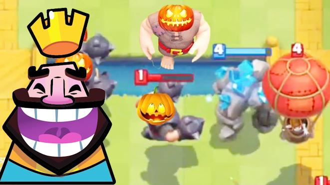 你们两个超级骑士在扮什么鬼？《皇室战争》搞笑时刻集锦