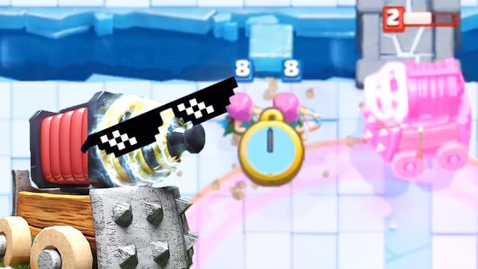 能连续攻击电磁炮你是愤怒了吗？《皇室战争》趣味时刻