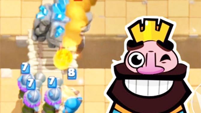 石头人你是不是被飓风吹晕了？《皇室战争》趣味时刻集锦