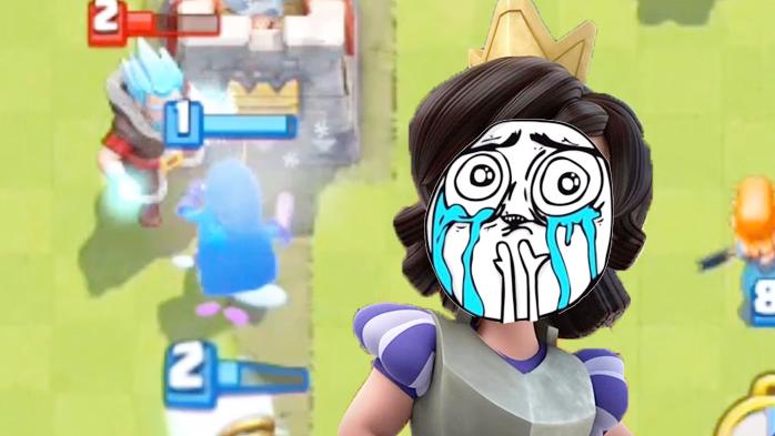 大火箭砸公主真是一点不吝啬！《皇室战争》趣味蒙太奇