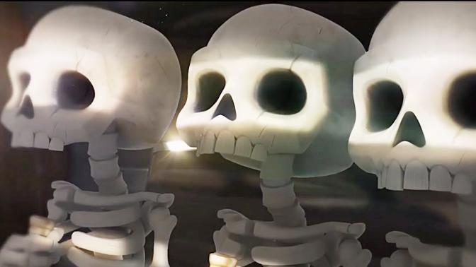 这么精美的画面难以相信只是游戏CG！《皇室战争》骷髅气球动画