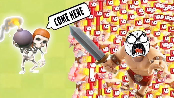 看看你们这些可怜的野蛮人炮灰！《皇室战争》十月精彩集锦回顾