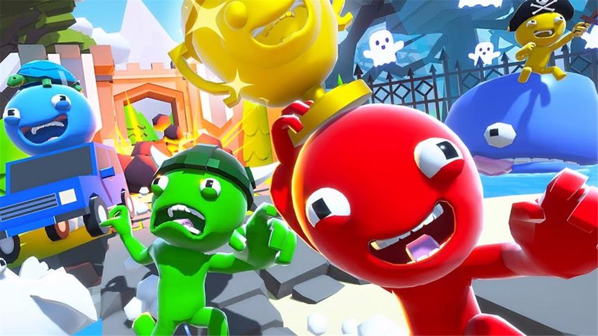 派对大乱斗冒险模式！吃披萨的鲸鱼？鲤鱼Ace