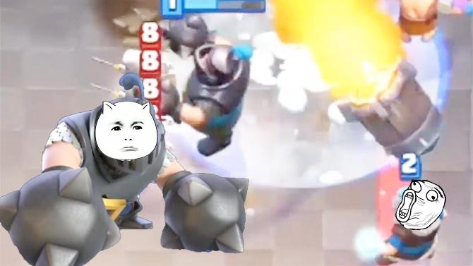 你们这两个大火箭的配合敢不敢默契点？《皇室战争》趣味蒙太奇