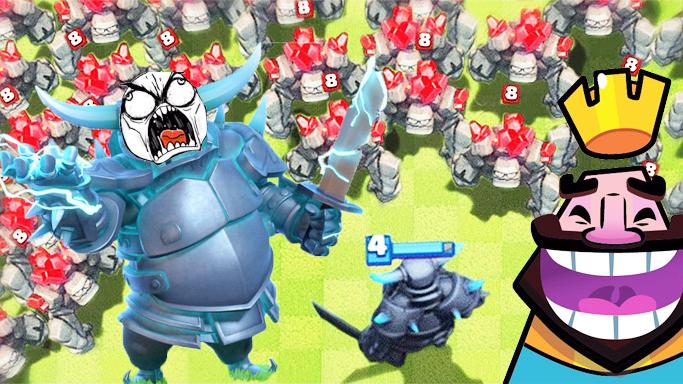 你们这些石头人真是有点讨厌！《皇室战争》上月精彩集锦回顾