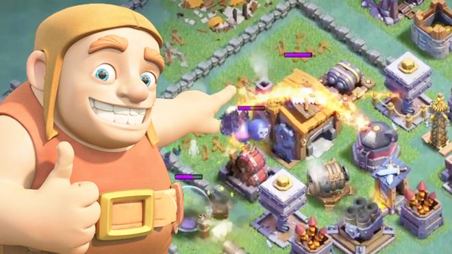 大神冲杯5000+的强阵！《部落冲突》7本夜世界基地完美阵型