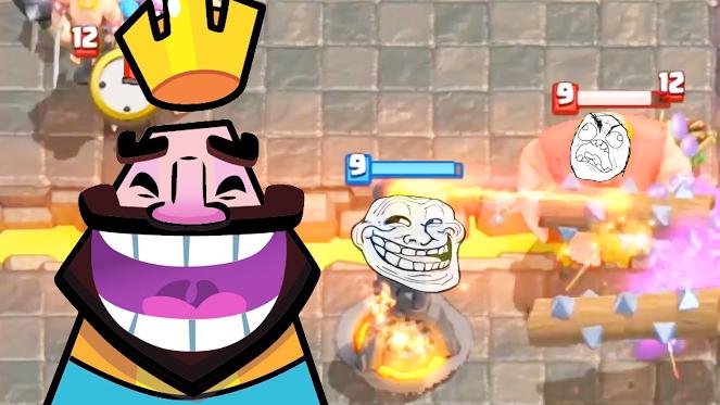 你这个大胖子赶紧滚回河对面去吧！《皇室战争》精彩搞笑集锦