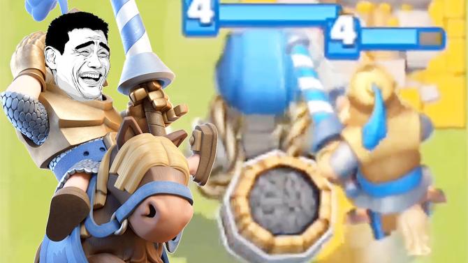 王子和骷髅巨人一起开车有点过分了！《皇室战争》精彩搞笑集锦