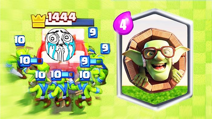 给对手来一个哥布林飞桶大惊喜！《皇室战争》精彩搞笑集锦