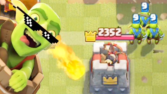 心机飞桶就是看谁的套路深！《皇室战争》趣味时刻